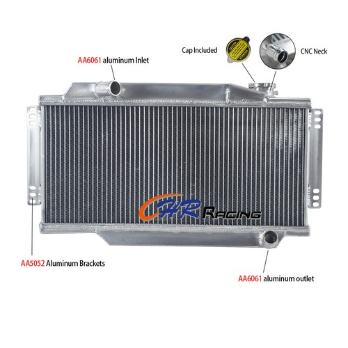 Rows aluminum radiator for - rows,