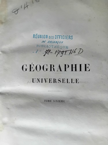Géographie universelle tome - géographie,