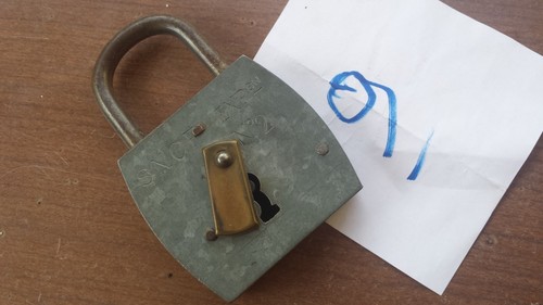 Ancien cadenas sncf - 9/,