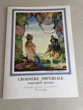 MENU PAQUEBOT "FRANCE" CROISIERE IMPERIAL - 13/04/1969