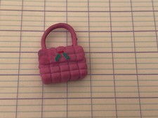 SAC A MAIN ROSE  POUR POUPEE FASHION POLLY POCKET  OU AUTRE