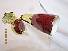  APPLIQUE  VEILLLEUSE LUMINAIRE VINTAGE  METAL LAQUE ET DORE-ORIENTABLE-FRANCE-