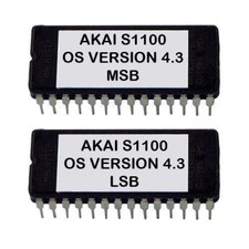 Akai S1100 Latest Operating System 4.3 Eprom Upgrade Update OS Firmware S-1100