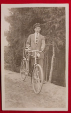 Carte Postale Vélo Cyclisme Homme Peut-Être Facteur 1900 C.