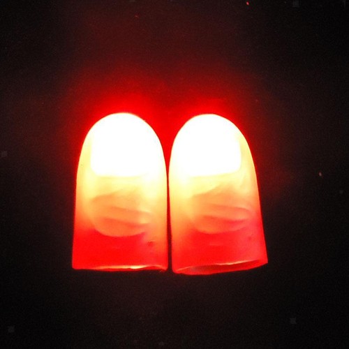2pcs magic light fingers - magic,
