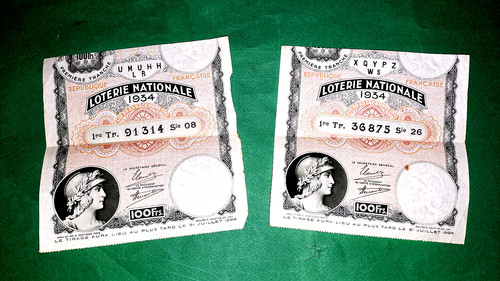 Billets de la loterie - 2,