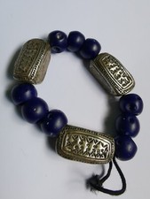 Bracelet Pierres bleues et