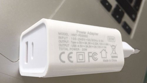 Chargeur 20w murale voyage - 20w,