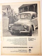 Publicité de presse:  RENAULT