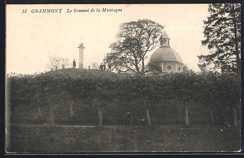 Cpa grammont sommet de la - le,