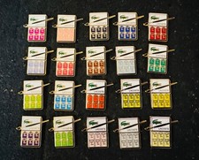 20 Pin’s Palettes Lacoste Roland Garros Arthus Bertrand 
