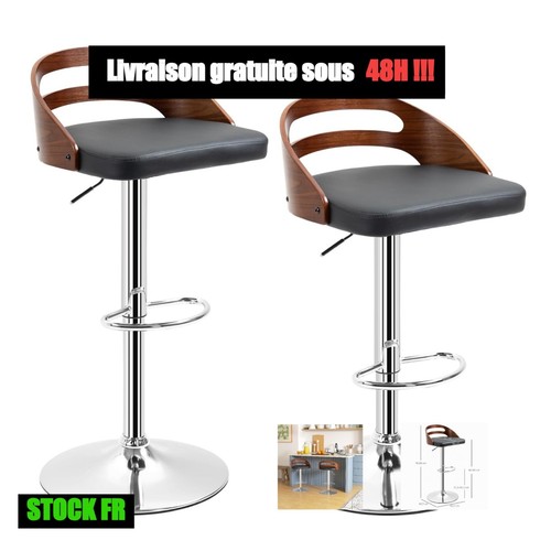 Lot tabourets bar homcom - de,