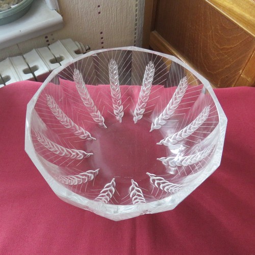 Coupe saladier en cristal - 1,