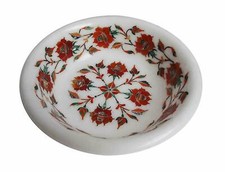 7 " Marbre Fruit Bol Demi