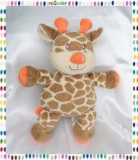 Doudou Peluche Girafe Jaune
