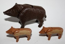 PLAYMOBIL SANGLIER LAIE MARCASSINS FERME FORET ANIMAL SAUVAGE