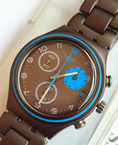 Swatch irony chrono ycm4003ag - chrono,