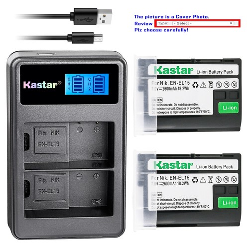 Kastar el15 for nikon v1 - for,