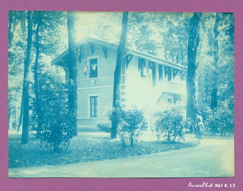 Cyanotype lyon maison - cyanotype, :