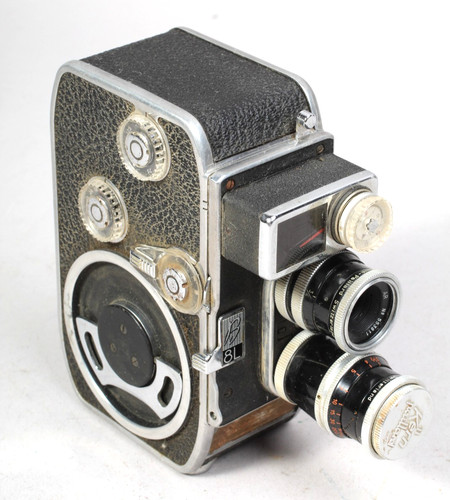 Bolex b8l regular 8mm movie - bolex,