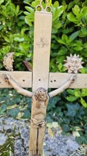 Crucifix ancien os (?) Christ