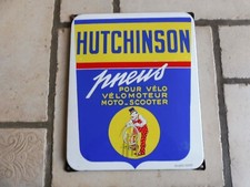 Plaque émaillée  HUTCHINSON