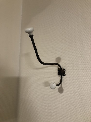 Porte manteau ancien métal - porte,