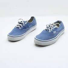 VANS Authentique D'Occassion USM 6 UsW7.5 (Cod.SS4009) Femme Bas Toile Bleu