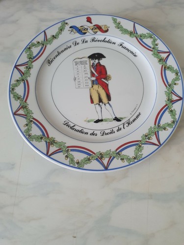 Ancienne assiette - ancienne,