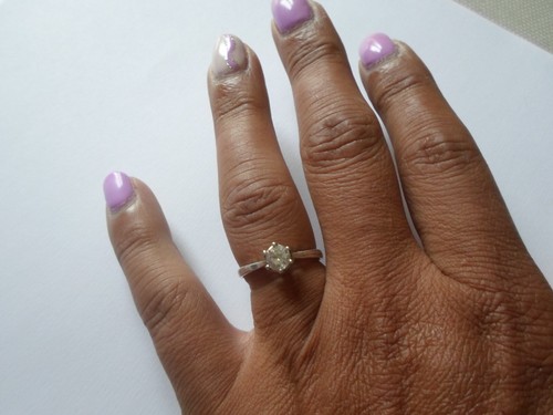 Bague argent massif - en,