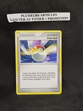 Carte Pokémon trainer poke ball 113/127 Platine Française 