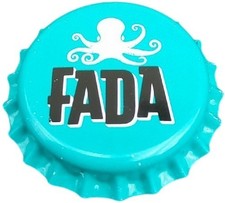 France Capsule bière neuve Beer Crown Cap Fada Blanche Artisanale Brasserie du C