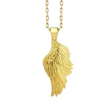 Breloque aile d'ange en argent