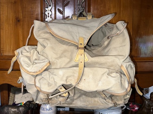 Ancien authentique sac - ancien, dos