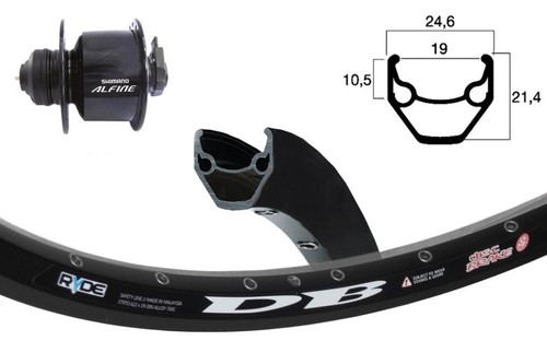Roue moyeu dynamo - roue, 28"