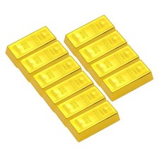 10x Fake Fine Gold Bar Bullion