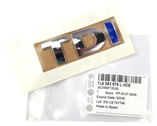 VW TDI Écusson Logo