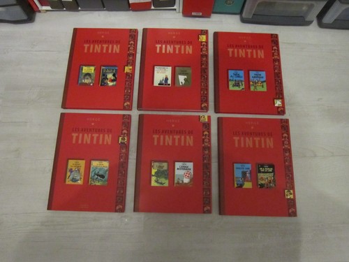 Tintin doubles albums - tintin,