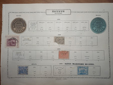 EGYPTE  Royaume  2  Pages d album  ARTHUR MAURY  10 EME  Edition