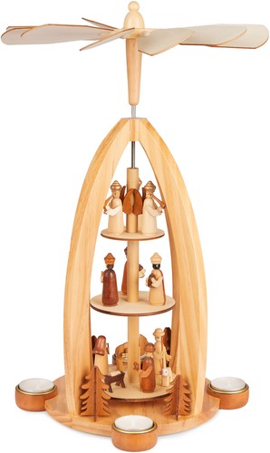 Tour pyramide noël bois - noël, en