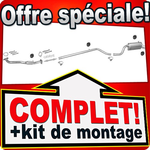 échappement pour fiat - pour,
