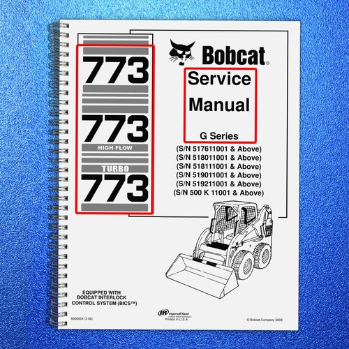 Bobcat 773 high - flow, turbo