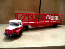 CAMION BERLIET SEMI REMORQUE  JOHNNY CIRCUS 1972  1/43