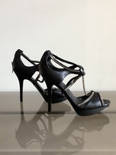 Escarpins Guess By Marciano sandales à talons cuir & chaines Pointure 35