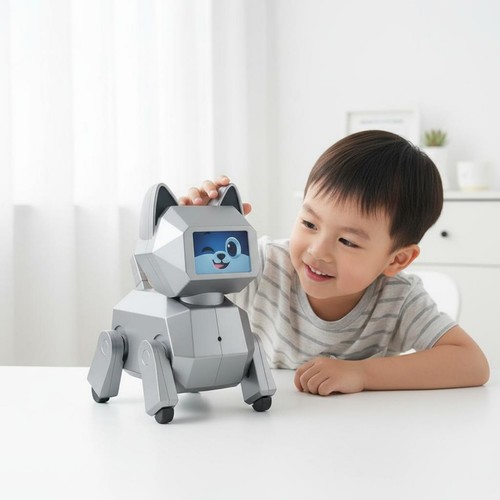 Robot chien interactif - robot,