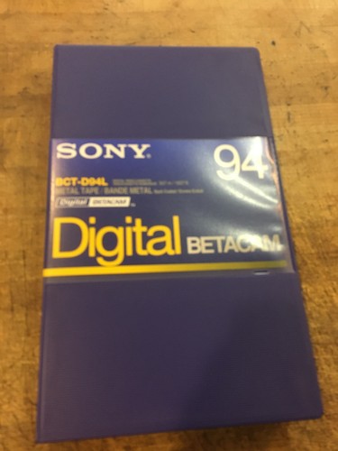 Sony digital betacam tape - digital,