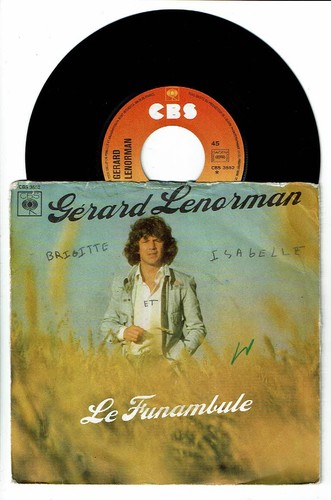 Gérard lenorman vinyle 45t - vinyle,