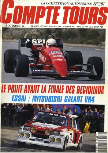 Compte tours 10 1992 - n°30, 10/1992
