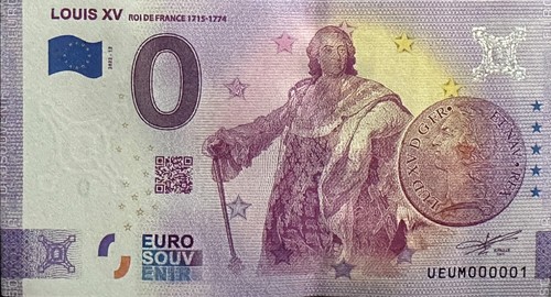 Billet euro louis roi de - roi,