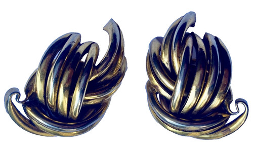 Boucles oreilles signée - d'oreilles,
